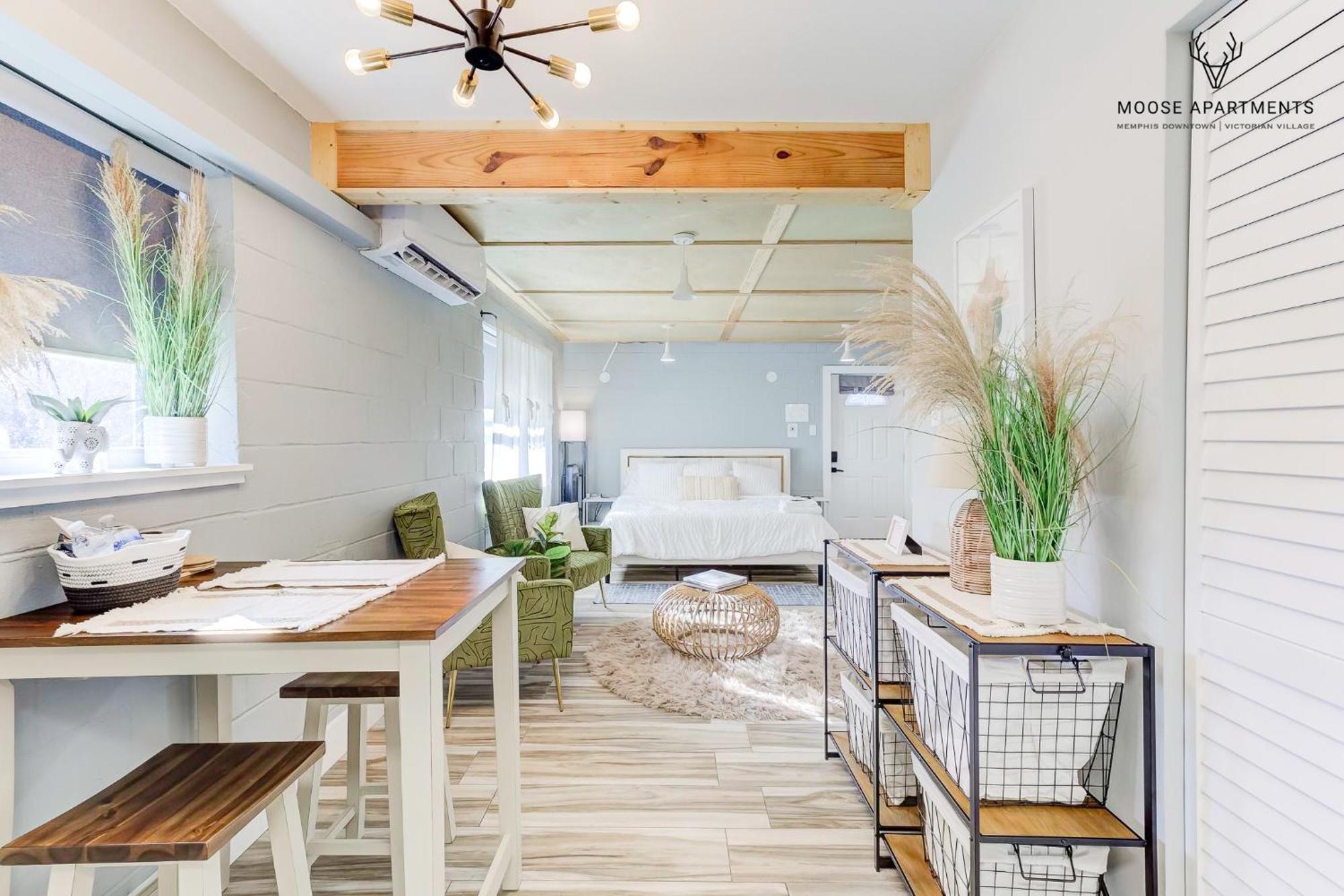 The Moose #6 - Modern Luxe Studio With Free Parking & King Bed Μέμφις Εξωτερικό φωτογραφία